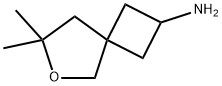 7,7-dimethyl-6-oxaspiro[3.4]octan-2-amine Structure