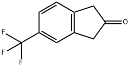 2H-Inden-2-one, 1,3-dihydro-5-(trifluoromethyl)- Structure