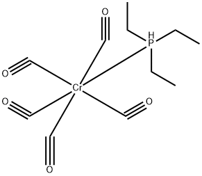 Chromium pentacarbonyl(triethylphosphine)- Structure