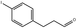 Benzenepropanal, 4-iodo- 구조식 이미지