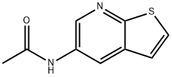 Acetamide, N-thieno[2,3-b]pyridin-5-yl- 구조식 이미지