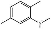 Benzenamine, N,2,5-trimethyl- Structure