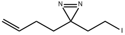 3-(but-3-en-1-yl)-3-(2-Iodoethyl)-3H-diazirine Structure