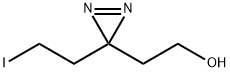 2-(3-(2-Iodoethyl)-3H-diazirin-3-yl)ethan-1-ol Structure