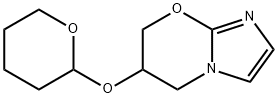 6-((Tetrahydro-2H-pyran-2-yl)oxy)-6,7-dihydro-5H-imidazo[2,1-b][1,3]oxazine Structure