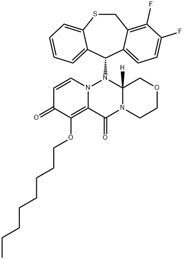 Baloxavir Impurity 78 구조식 이미지