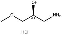 (S)-1-amino-3-methoxypropan-2-ol hcl Structure