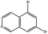 5,7-dibromoisoquinoline Structure