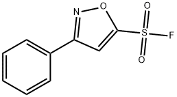 3-phenyl-5-Isoxazolesulfonyl fluoride Structure