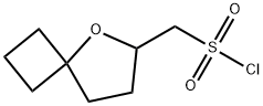 5-Oxaspiro[3.4]octane-6-methanesulfonyl chloride Structure