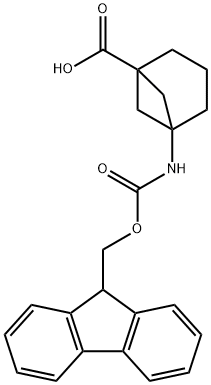 Bicyclo[3.1.1]heptane-1-carboxylic acid, 5-[[(9H-fluoren-9-ylmethoxy)carbonyl]amino]- Structure