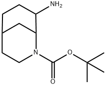 tert-butyl 8-amino-2-azabicyclo[3.3.1]nonane-2-carboxylate Structure