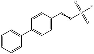 2-[1,1'-biphenyl]-4-yl- Ethenesulfonyl fluoride Structure