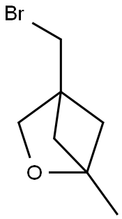 2-Oxabicyclo[2.1.1]hexane, 4-(bromomethyl)-1-methyl- Structure