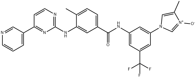 Nilotinib 3-Imidazolyl N-oxide Structure