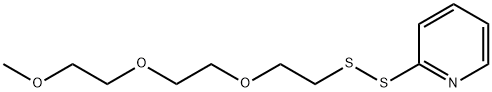 (2-Pyridyldithio)-peg3-ome Structure