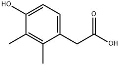 Benzeneacetic acid, 4-hydroxy-2,3-dimethyl- Structure