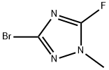 1H-1,2,4-Triazole, 3-bromo-5-fluoro-1-methyl- Structure