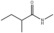 Butanamide, N,2-dimethyl- Structure