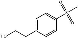 Benzeneethanol, 4-(methylsulfonyl)- 구조식 이미지