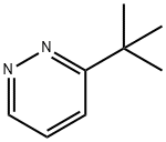 Pyridazine, 3-(1,1-dimethylethyl)- Structure