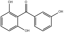 (2,6-Dihydroxyphenyl)(3-hydroxyphenyl)methanone 구조식 이미지