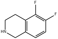 5,6-difluoro-1,2,3,4-tetrahydroisoquinoline Structure