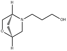 3-((1S,4S)-2-Oxa-5-azabicyclo[2.2.1]heptan-5-yl)propan-1-ol 구조식 이미지