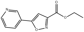 Ethyl 5-(pyridin-3-yl)-1,2-oxazole-3-carboxylate 구조식 이미지