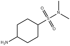 Cyclohexanesulfonamide, 4-amino-N,N-dimethyl- Structure