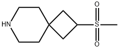 2-(methylsulfonyl)-7-Azaspiro[3.5]nonane Structure