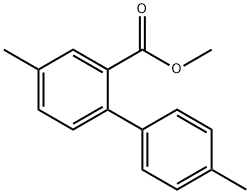 Methyl 4'',4-Dimethylbiphenyl-2-carboxylate 구조식 이미지