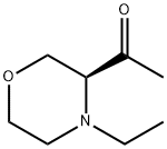 Ethanone, 1-[(3S)-4-ethyl-3-morpholinyl]- Structure
