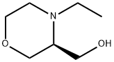3-Morpholinemethanol, 4-ethyl-, (3S)- 구조식 이미지