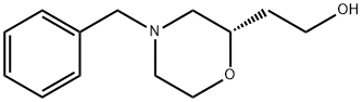 S-2-(4-benzylmorpholin-2-yl)ethanol Structure