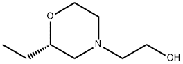 4-Morpholineethanol, 2-ethyl-, (2S)- 구조식 이미지