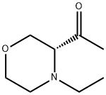 Ethanone, 1-[(3R)-4-ethyl-3-morpholinyl]- 구조식 이미지