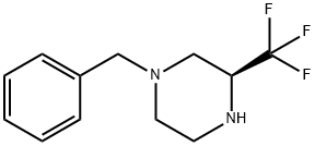 (S)-1-Benzyl-3-trifluoromethyl-piperazine Structure