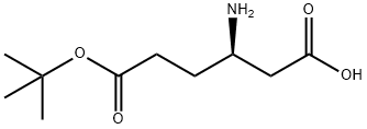 (3R)-3-amino-6-[(2-methylpropan-2-yl)oxy]-6-oxohexanoic acid 구조식 이미지
