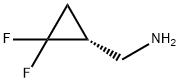 Cyclopropanemethanamine, 2,2-difluoro-, (1R)- Structure