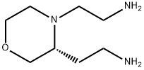 3,4-Morpholinediethanamine, (3R)- Structure