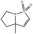 3a-methyl-3aH,4H,5H,6H-1lambda6-pyrrolo[1,2-b][1,2]thiazole-1,1-dione 구조식 이미지