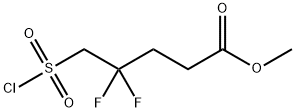 methyl 4,4-difluoro-5-sulfopentanoate 구조식 이미지