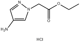 Ethyl (4-amino-1h-pyrazol-1-yl)acetate dihydrochloride Structure