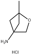 2-Oxabicyclo[2.1.1]hexan-4-amine, 1-methyl-, hydrochloride (1:1) 구조식 이미지