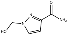 1-(hydroxymethyl)-1H-pyrazole-3-carboxamide Structure