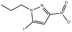 5-iodo-3-nitro-1-propyl-1H-pyrazole Structure