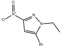 5-bromo-1-ethyl-3-nitro-1H-pyrazole Structure