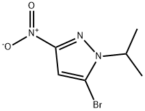 5-bromo-1-isopropyl-3-nitro-1H-pyrazole Structure