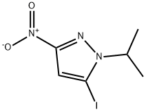 5-iodo-1-isopropyl-3-nitro-1H-pyrazole Structure